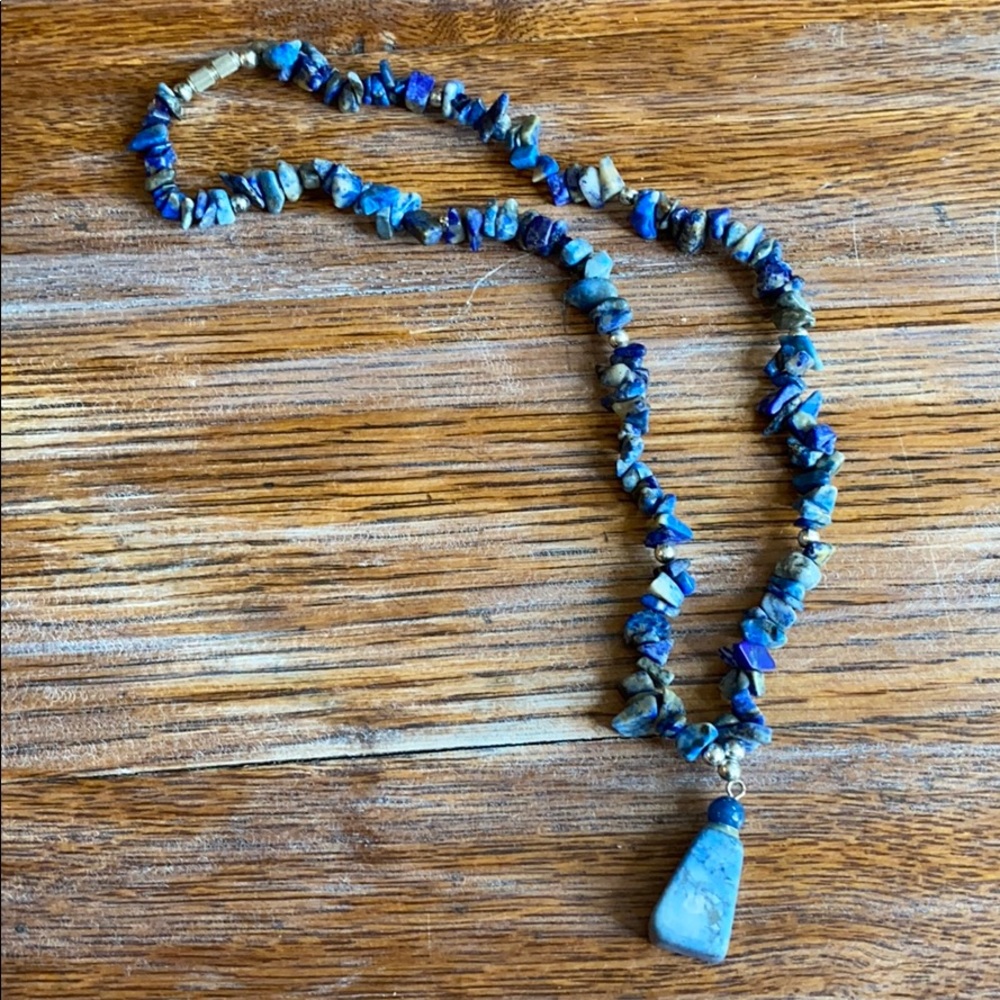 Handmade Blue Sodalite Necklace